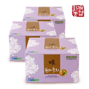 화개농협 화개장터 현미녹차 50티백(75g)x3박스