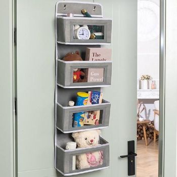 활용팁 선반 문걸이 좁은공간 4단 수납/정리용품