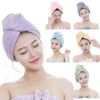 극세사 드라이 타올 머리 말리기 헤어 수건 세안밴드