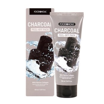 푸드어홀릭 콜라겐 필오프팩 150ml / 참숯