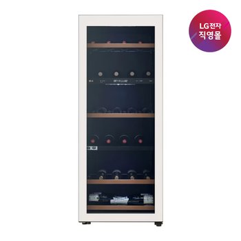 [쓱설치][LG전자 직영] LG 디오스 오브제컬렉션 와인셀러 W1212GB (121병)(희망일)
