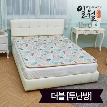 일월 듀얼하트 워셔블 카본 전기매트_더블(140x180)_디지털(투난방)_26860913