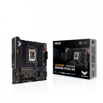 [해외] ASUS INTEL CPU(LGA1700) B660 mATX TUF GAMING B660M-PLUS D4 12세대 대응 칩셋 마더보드