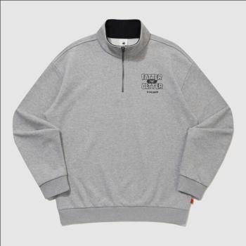 르꼬끄 QR323LFS95 A-HOT 유니 백그래픽 하프집업 / (MGR)H. GREY (S52664027)