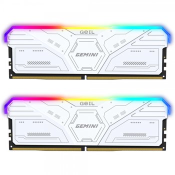 GeIL DDR5-6000 CL38 GEMINI RGB White 패키지 (32GB(16Gx2))