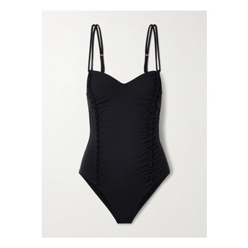 [해외] 울라존슨 알미라 주름 스윔수트 블랙 1647597343437327