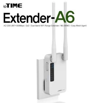 ipTIME(아이피타임) EXTENDER-A6 11ac AP/무선확장 부품 소모품 자재 파츠