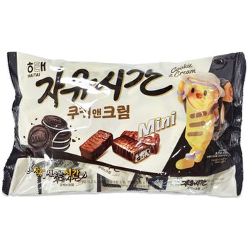 오뚜기 해태 자유시간 미니 대용량 쿠키앤크림 400g
