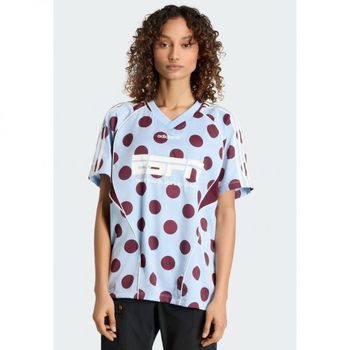 [해외] adidas 아디다스 오리지널 폴카 도트 프린트 티셔츠 - 맑은 하늘 8071427