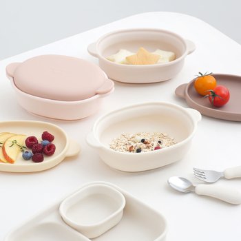 [탁가온] 실리콘 이유식 흡착볼 런칭 기념 1.2.3 이유식기 최대 할인전