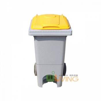 페달 분리수거함 쓰레기통 120l 휴지통