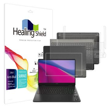 아트박스/힐링쉴드 HP 오멘슬림 16-an0023TX 블루라이트차단1매 외부3종