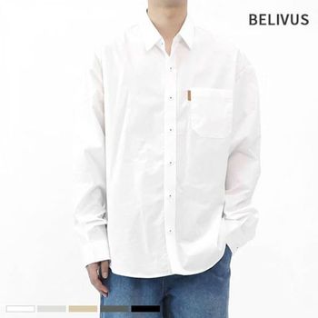 남자셔츠 빌리버스 남자 셔츠 BMS079 무지 긴팔 남방