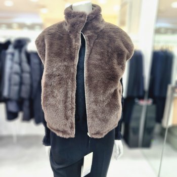 페이크퍼양면베스트 KTVTPL2200_DG