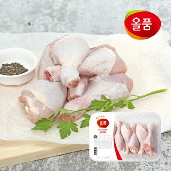 [오늘출발] [올품] 1등급 국내산 냉장 닭다리(북채) 2kg (500gx4팩)