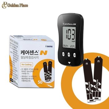 케어센스N 혈당측정기 + 시험지 50매 측정지 검사지 당체크지 G (29951690)