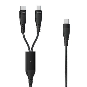 탑라인에이치디 마하링크 PD 2in1 140W LED 케이블 ML-C2C141 (1.2m)