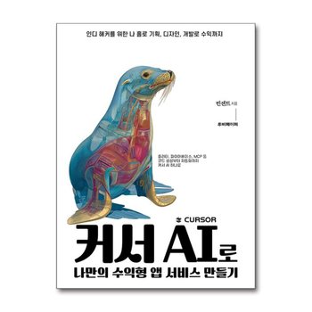 커서 AI로 나만의 수익형 앱 서비스 만들기 - 인디 해커를 위한 나 홀로 기획, 디자인, 개발로 수익까지