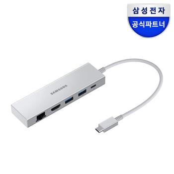 아트박스/삼성전자 삼성 멀티포트 어댑터 USB허브 C타입 LAN HDMI / EE-P5400