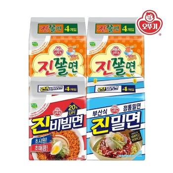 [오뚜기] 진쫄면 8봉+진밀면 4봉+진비빔면 4봉 (S50823294)