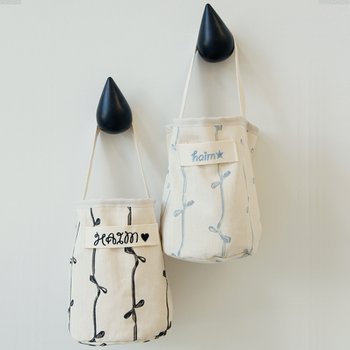 [머쉬룸메이트][신세계백화점]리본 버킷백 커스터마이징