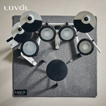 루볼 최신 블루투스 전자드럼 DR-500 입문자용 풀세트 전용의자 헤드폰 증정