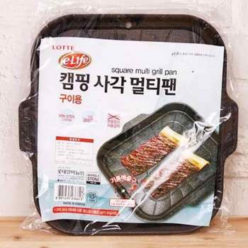 멀티팬 사각 고기불판 국산후라이팬 네모후라이팬 캠핑그릴팬 고기팬 구이용팬 생선팬