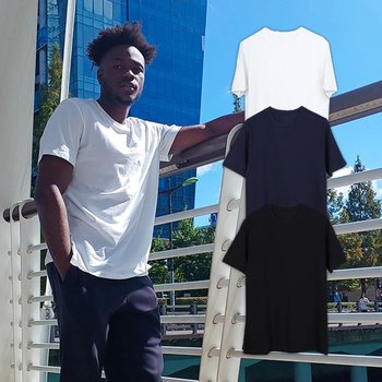 조이할리 남자 에버 반팔 3장세트 무지 라운드 기본티 면티 (M-2XL)