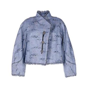 26 SS SHIATZY CHEN 레미니슨스 메탈릭 자카드 재킷 621316 TP429642618