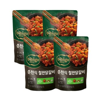 CJ 비비고 춘천식 철판닭갈비700g x4개