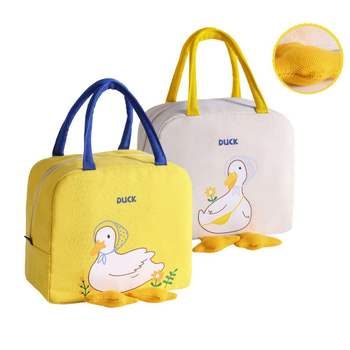 오리 042MVK24 도시락통 소풍 보온 도시락 도시락가방