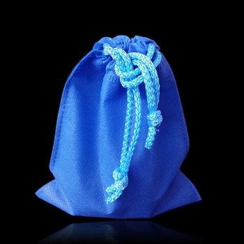 고품질 프리미엄 BLUE 부직포 복주머니 15cmX18cm 150P (WDC1732)