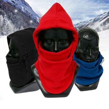 강추위 대비 방한용품 후드 넥워머 마스크 목도리 겨울철 필수템