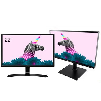 LG 삼성 23인치 LED HDMI 중고모니터  FHD 게임사무업무용 당일배송