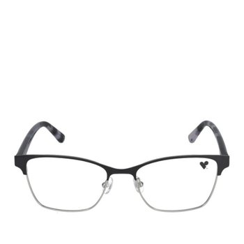 [해외배송] 캘빈클라인 메탈 렉탱귤러 하프 림 안경테 CK23107 001