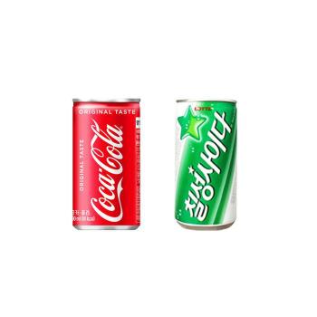 [코카콜라] [M]코카콜라 190ml 30입 + 칠성사이다 190ml 30입 (S52443924)