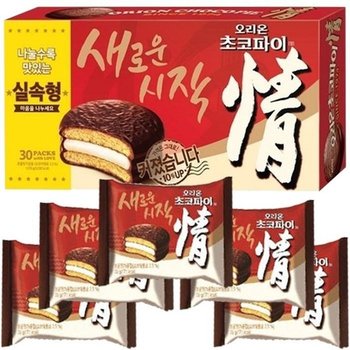 무료배송 오리온 초코파이 30개 x 2개 60개 대용량 (8724670)