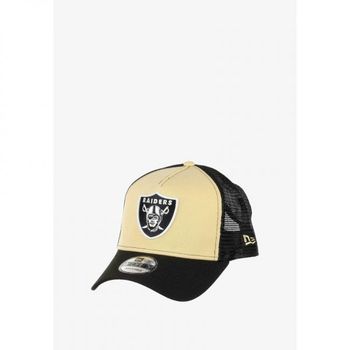 뉴에라 뉴 에라 라스베이거스 레이더스 NFL 투 톤 버스텔러블 포티 A-프레임 트러커 캡 - 검정색