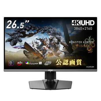 [해외] 엠에스아이 MPG 272URX QD-OLED 게이밍 모니터 27인치 4K 240Hz 0.03ms 곡면 블