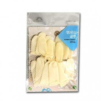 장갑 인기 손가락 라텍스 업소 감성 골무 공장 손 보