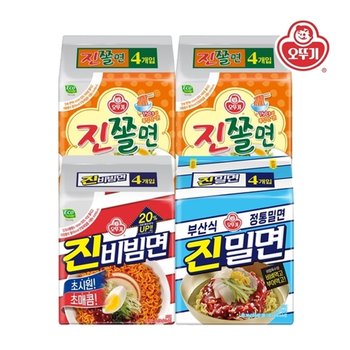 [오뚜기] 진쫄면 멀티팩 x 2개+진밀면 멀티팩 x 1개+진비빔면 멀티...
