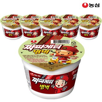 농심 짜파게티 범벅 70g * 6개