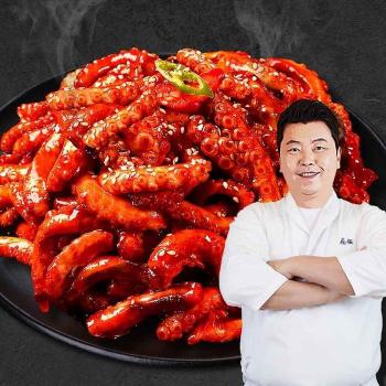 정호영셰프의 신선담은 손질왕낙지 170g x 9팩 + 비법담은 볶음소스 50g x 9팩 (S50712273)