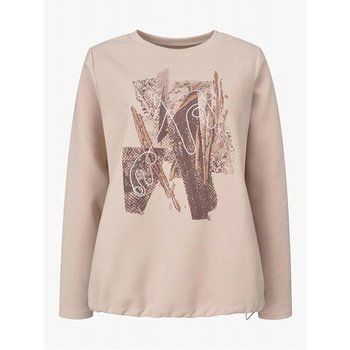 () 아트웍 밑단 스트링 기모 티셔츠(AV12TS03M)