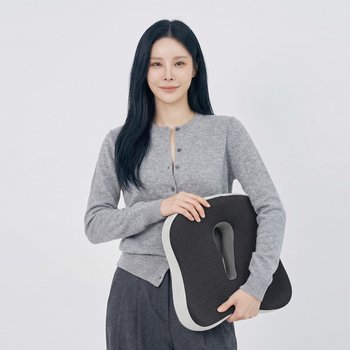 이솔홈 3D 메모리폼 방석 기능성 치질 허리 골반 자세교정
