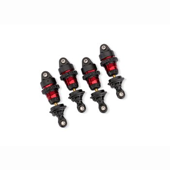 AX10865-RED Red Aluminum Mini GTR Short Shocks (4)
