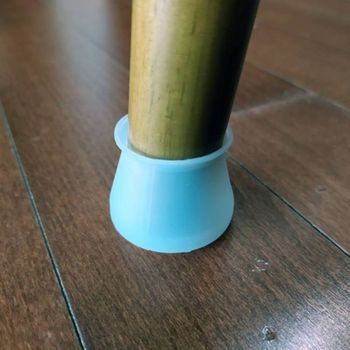 의자 발 보호 실리콘 캡 4p 다리커버 의자발받침 의자발 보호대