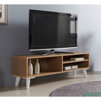원룸 자취방 가성비 원목 오픈선반 거실장(100cm 3색) TV장 심플 거치대 티브다이 대