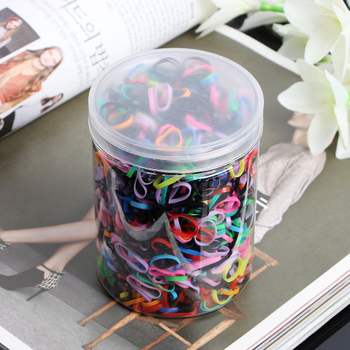 고무줄 121CMP53 머리끈 1500p 대용량 유아 머리고무줄