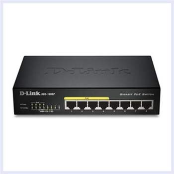 기가비트 8포트스위치허브 with 4포트POE허브 802.3af DGS-1008P 330 디링크